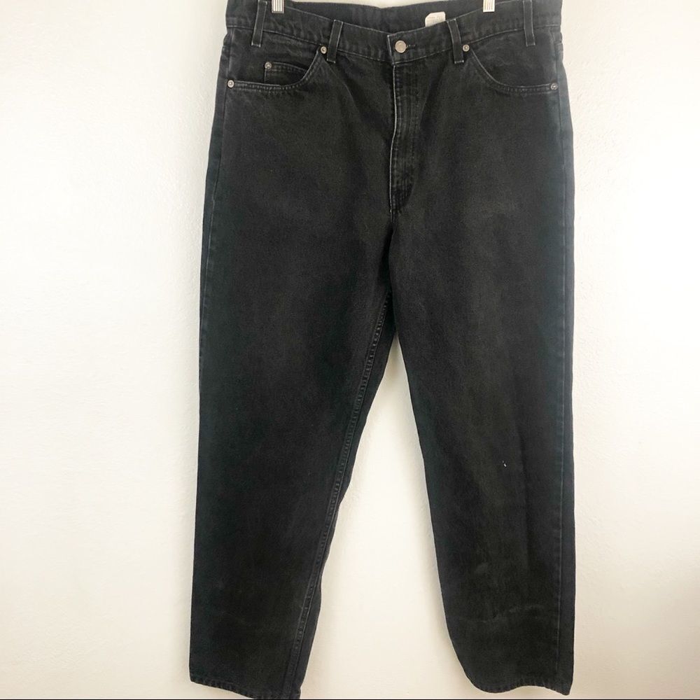 550 Levi’s wash black relax fit W40 L32.